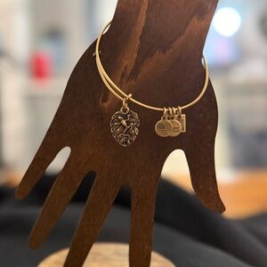 Alex and Ani Frog Bangle Bracelet in
Russian Gold